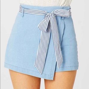 Altar’d State Belted Denim Skort
